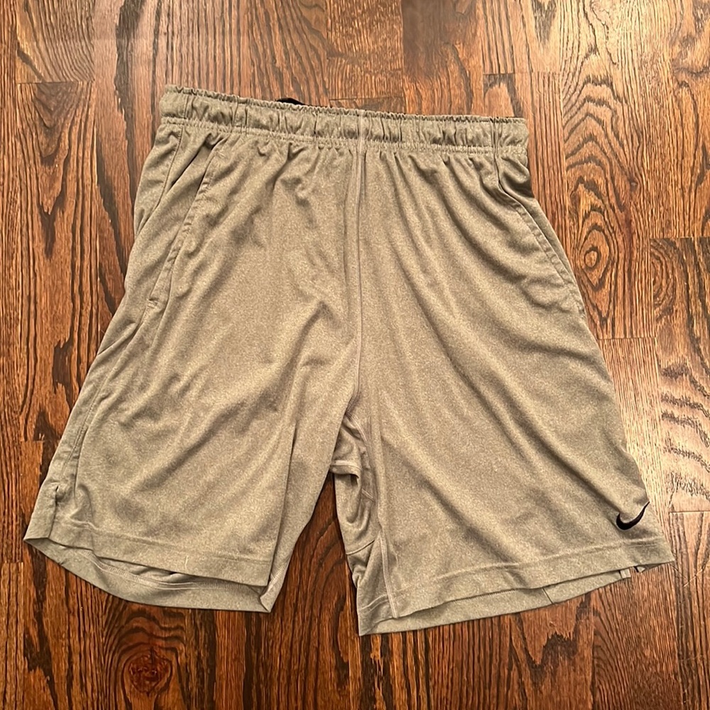 Grey Nike Basketball shorts size large